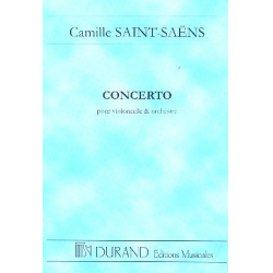         Concerto a mineur no.1 op.33 : pour - Camille Saint-Saens
    