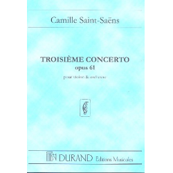         Concerto no.3 op.61 : - Camille Saint-Saens
    