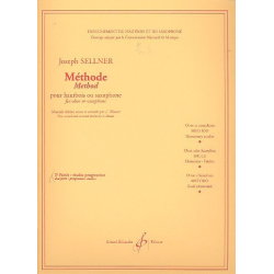         Méthode pour hautbois ou saxophone vol.2 - Joseph Sellner / Arr. Louis Bleuzet
    