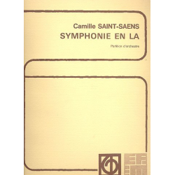         Symphonie en la : pour orchestre - Camille Saint-Saens
    