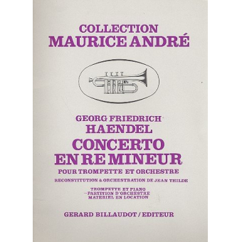 Concerto en re mineur : pour trompette
