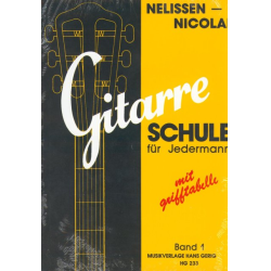         Nelissen-Nicolai: Gitarrenschule für Jedermann 1 - Leni Nelissen / Arr. Paul Nicolai
    