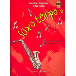         Saxo tempo vol.2 (+CD) - Methode pour debutants - Gilles Martin / Arr. Jean-Yves Fourmeau
    