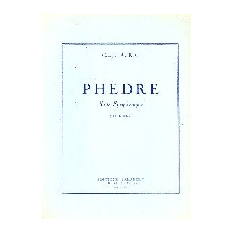 Phèdre : pour orchestre