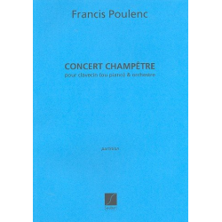         Concerto champetre : pour - Francis Poulenc
    