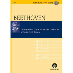         Konzert Es-Dur Nr.5 op.73 (+CD) : - Ludwig van Beethoven
    