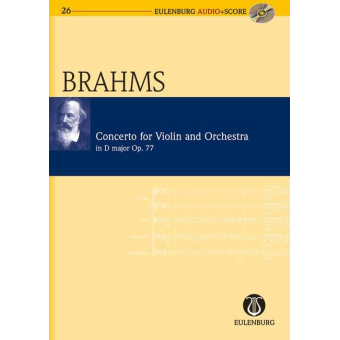 Konzert D-Dur op.77 (+CD) : für Violine
