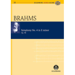         Sinfonie e-Moll Nr.4 op.98 (+CD) : - Johannes Brahms
    