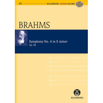 Sinfonie e-Moll Nr.4 op.98 (+CD) :