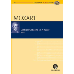         Konzert A-Dur KV622 (+CD) : für - Wolfgang Amadeus Mozart
    