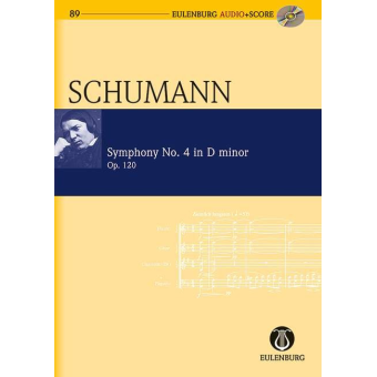 Sinfonie d-Moll Nr.4 op.120 (+CD) :