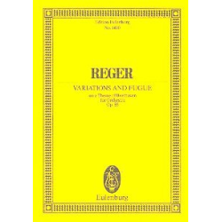         Variations and fuge on a theme of - Max Reger
    