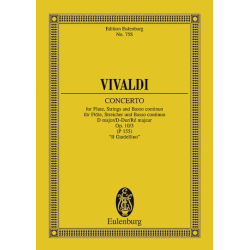         Konzert D-Dur op.10,3 : für Flöte, - Antonio Vivaldi
    