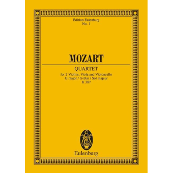 Streichquartett G-Dur KV387