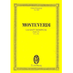         Laudate dominum : Psalm 117 - Claudio Monteverdi
    
