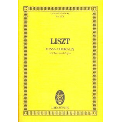         Missa choralis : für gem Chor - Franz Liszt
    