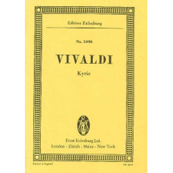         KYRIE : FUER 2 SOPRAN- U. 2 ALTSTIMMEN, - Antonio Vivaldi
    