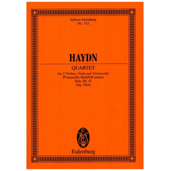 STREICHQUARTETT FIS-MOLL OP.50,4