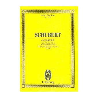 Overtüre in italienischem Stil D-Dur D590 :