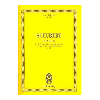 Streichquartett Es-Dur op.125,1