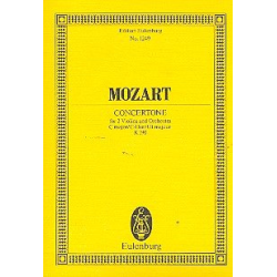         Concertone C-Dur KV190 : - Wolfgang Amadeus Mozart
    