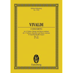         Concerto grosso D-Dur RV549 : - Antonio Vivaldi
    