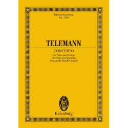         Konzert D-Dur : für Flöte und - Georg Philipp Telemann
    