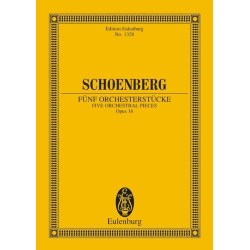         5 Orchesterstücke op.16 in der - Arnold Schönberg
    