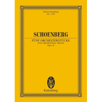 5 Orchesterstücke op.16 in der