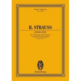 Romanze F-Dur o.op.AV75  :