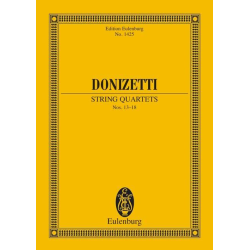         string quartets nos.13-19 - Gaetano Donizetti
    
