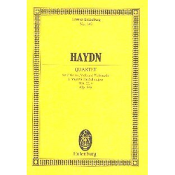         Streichquartett G-Dur op.1,4 : - Franz Joseph Haydn
    