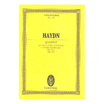 Streichquartett G-Dur op.1,4 :