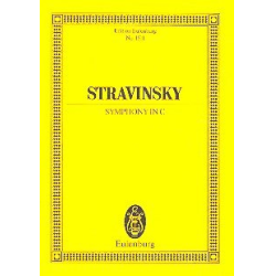         Sinfonie C-Dur : für Orchester - Igor Strawinsky (Stravinsky)
    