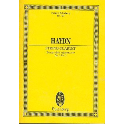         Streichquartett Es-Dur op.2,3 Hob.III:9 - Franz Joseph Haydn
    