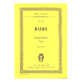Streichquartett D-Dur op.2,5 Hob.III:11