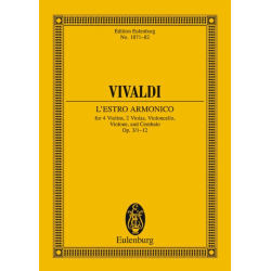         L'estro armonico op.3,1-12 : - Antonio Vivaldi
    