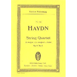         Streichquartett A-Dur op.9,6 - Franz Joseph Haydn
    