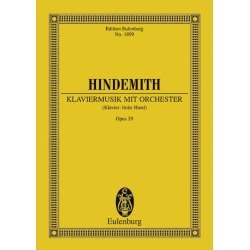         Klaviermusik (linke Hand) mit - Paul Hindemith
    