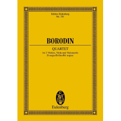         Streichquartett D-Dur Nr.2 - Alexander Porfiryevich Borodin
    