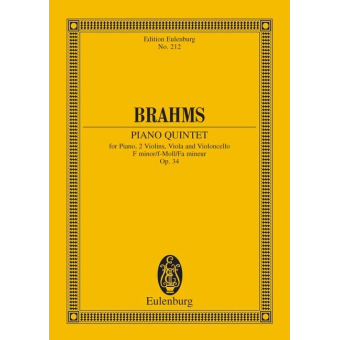 Quintett f-Moll op.34