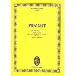         Serenade D-Dur Nr.7 : für - Wolfgang Amadeus Mozart
    