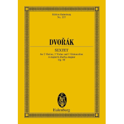        Sextett A-Dur op.48 : für 2 Violinen, - Antonin Dvorak
    