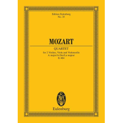         Streichquartett A-Dur KV464 - Wolfgang Amadeus Mozart
    