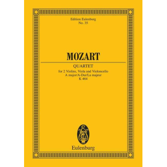 Streichquartett A-Dur KV464
