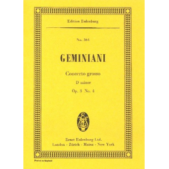 Concerto grosso d-Moll op. 3/4