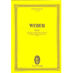         Trio in g Minor op.63 : for flute, violoncello - Carl Maria von Weber
    