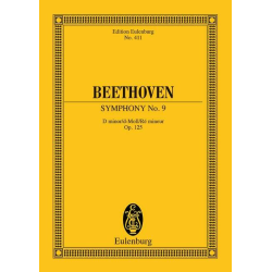         Sinfonie d-Moll Nr.9 op.125 : für Orchester - Ludwig van Beethoven
    