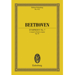         Sinfonie A-Dur Nr.7 op.92 : für Orchester - Ludwig van Beethoven
    
