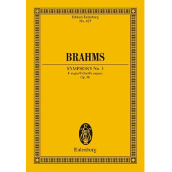         Sinfonie F-Dur Nr.3 op.90 - Johannes Brahms / Arr. Richard Clarke
    